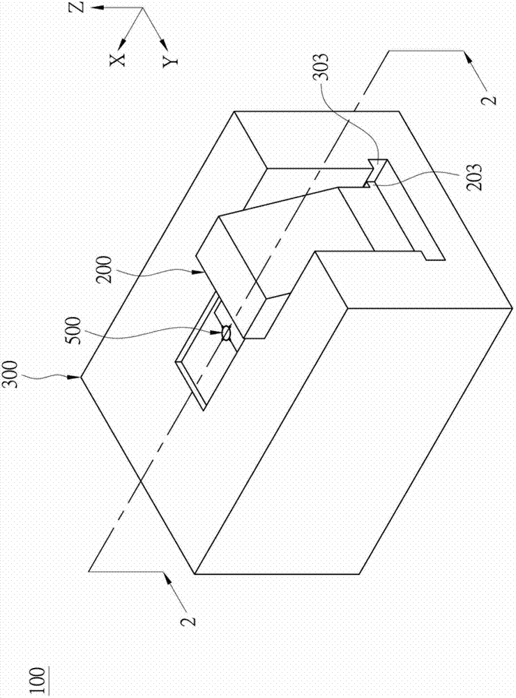 Mold and method for forming tilt boss