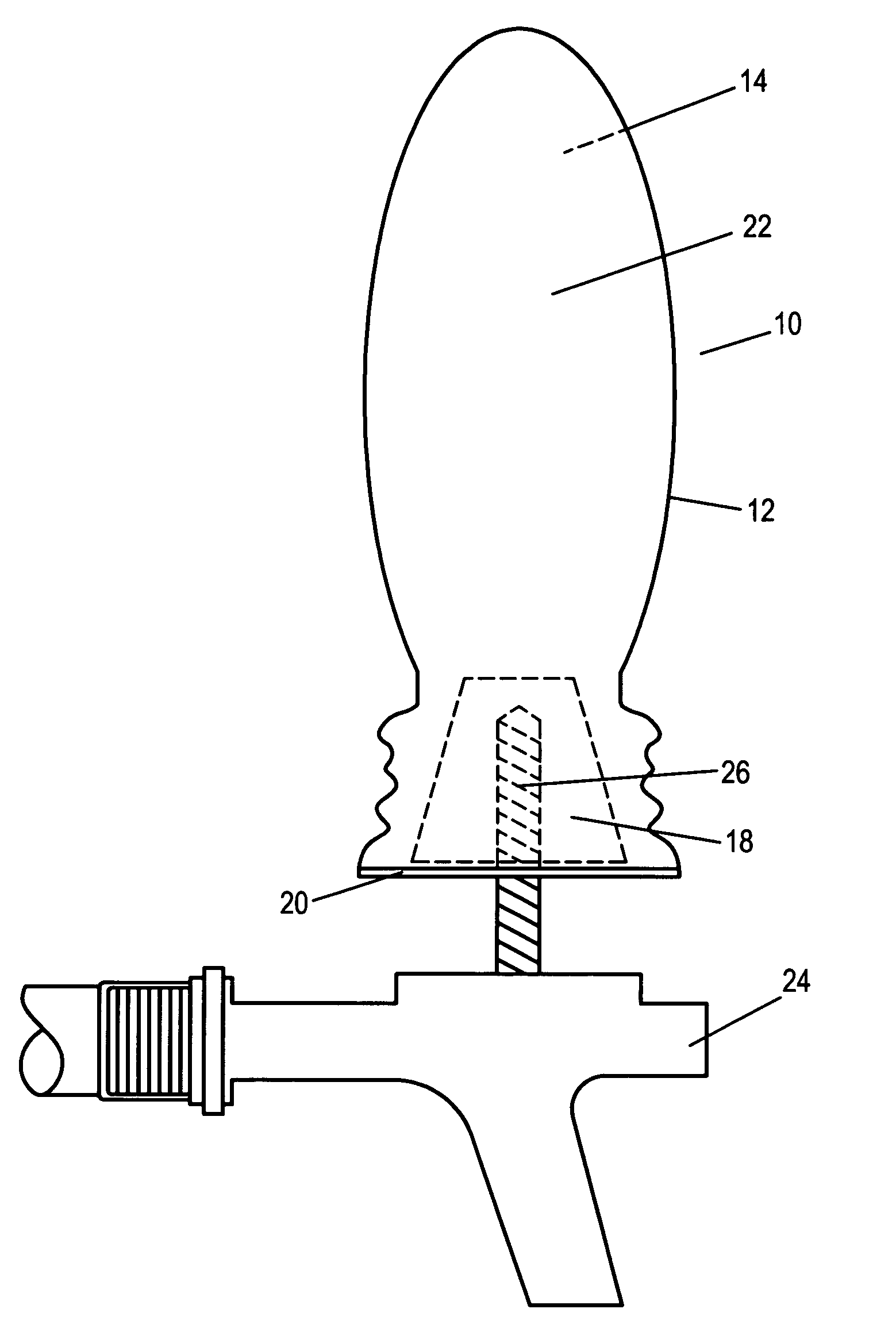 Safety tap handle