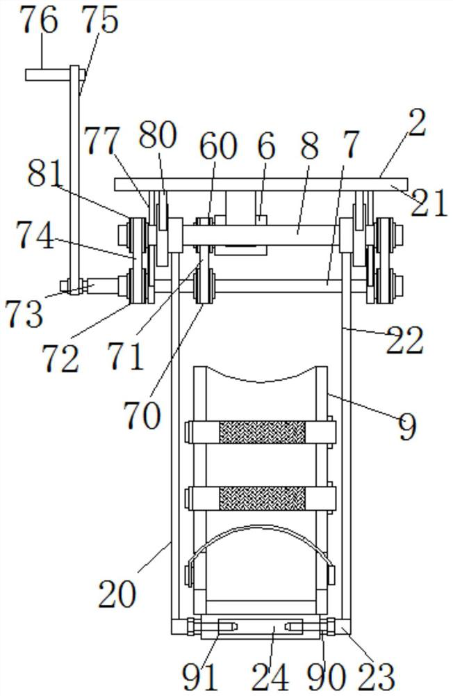 Rehabilitation exercise device for orthopedics department