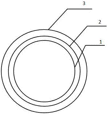 Composite metal tube