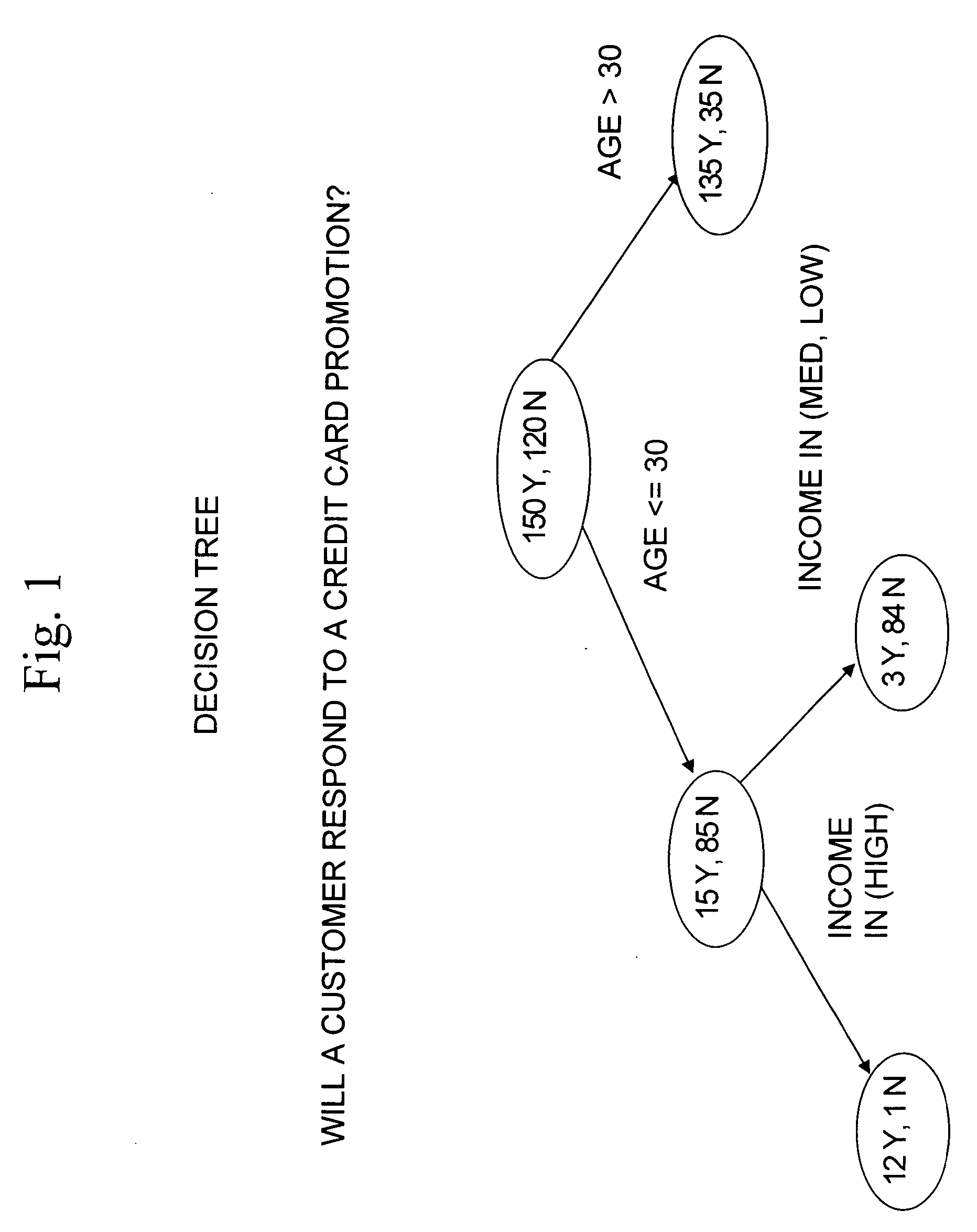 System and method for building decision trees in a database