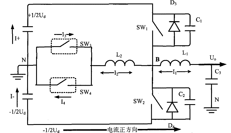 A kind of arcp soft switch circuit