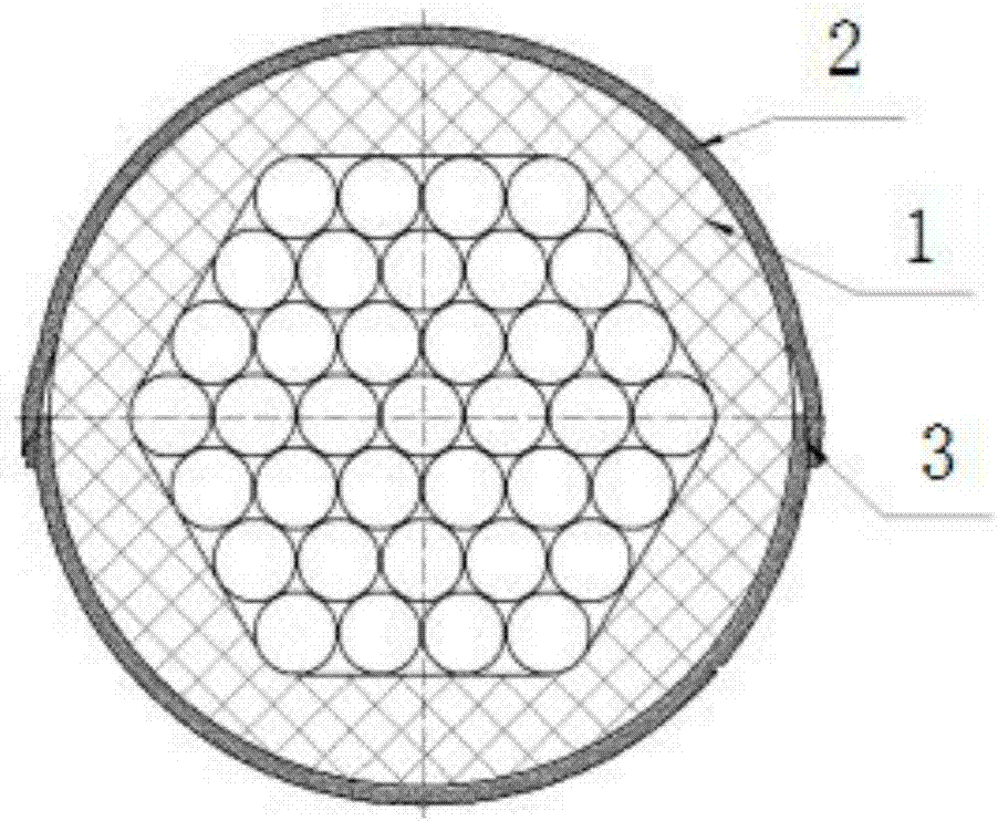 Method for coating inhaul cable body with PVF film