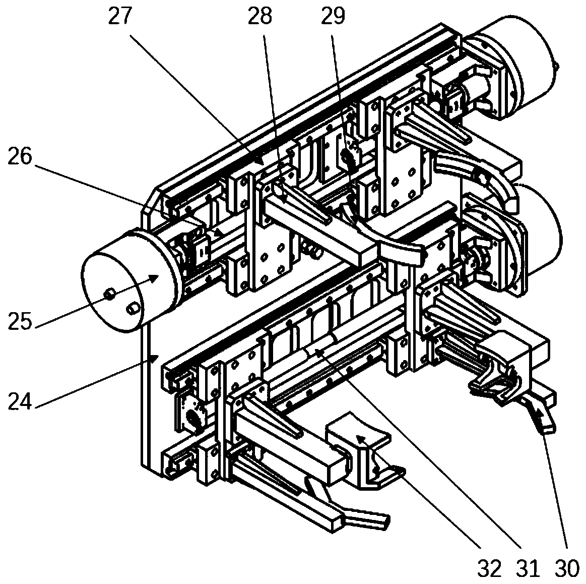 Reconfigurable man-machine coordination assembling system for aero-engine