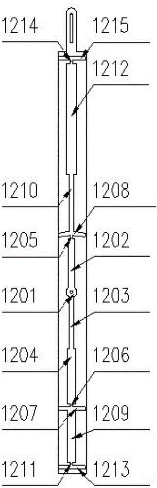 Symmetrical multichannel power division phase shifter of electro-governing antenna