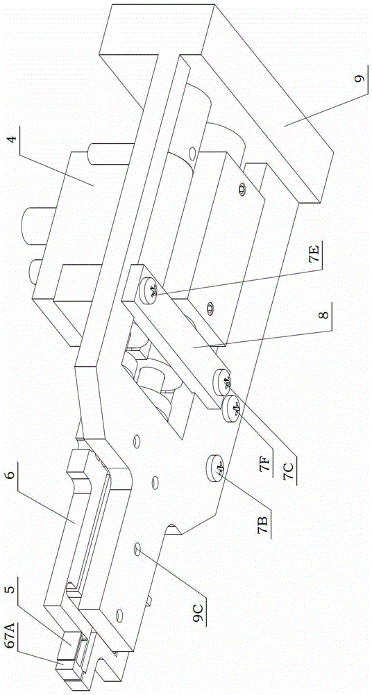 A micro gripper device with clamping and rubbing functions