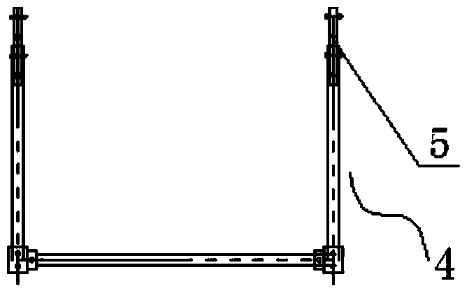 Galloping type combined ladder