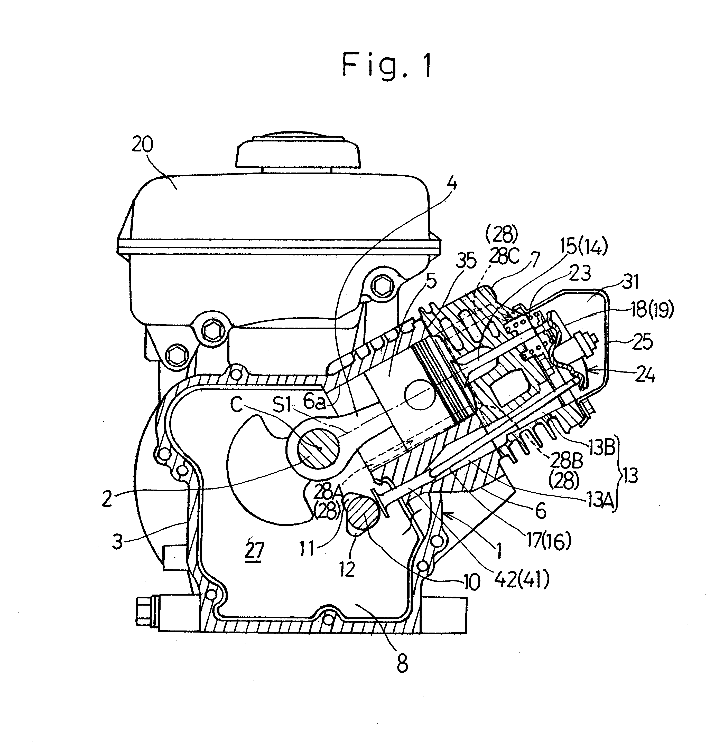 Breathing device for internal combustion engine