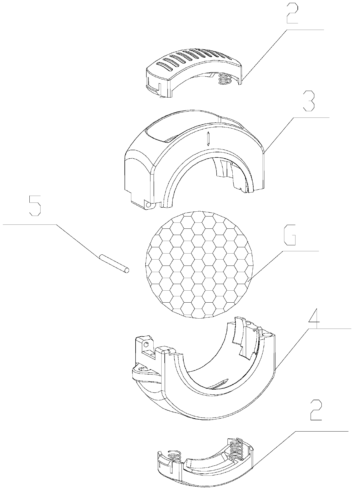 Golf mark scraper