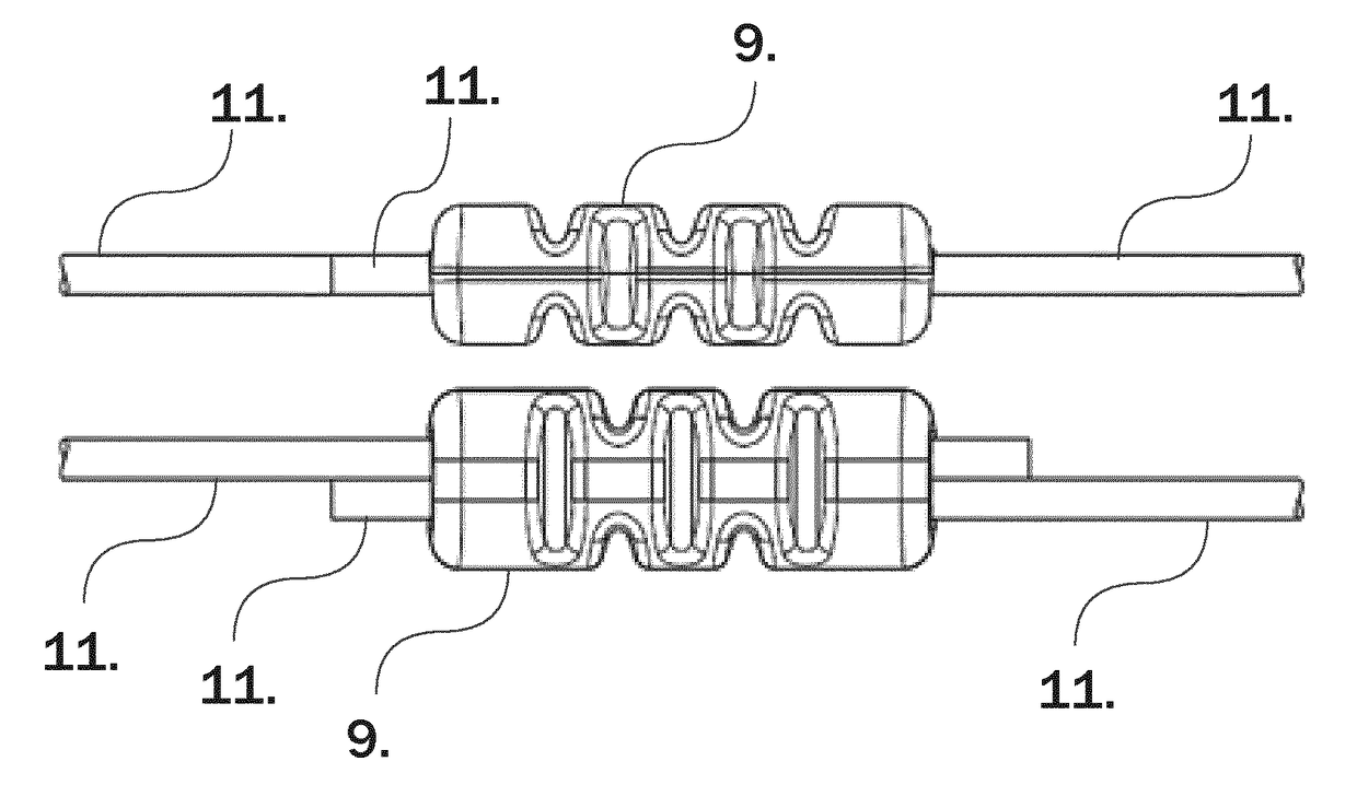 A wind turbine blade, and a method of reinforcing a wind turbine blade