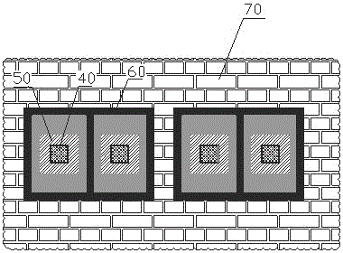 System-level wafer packaging structure and packaging method