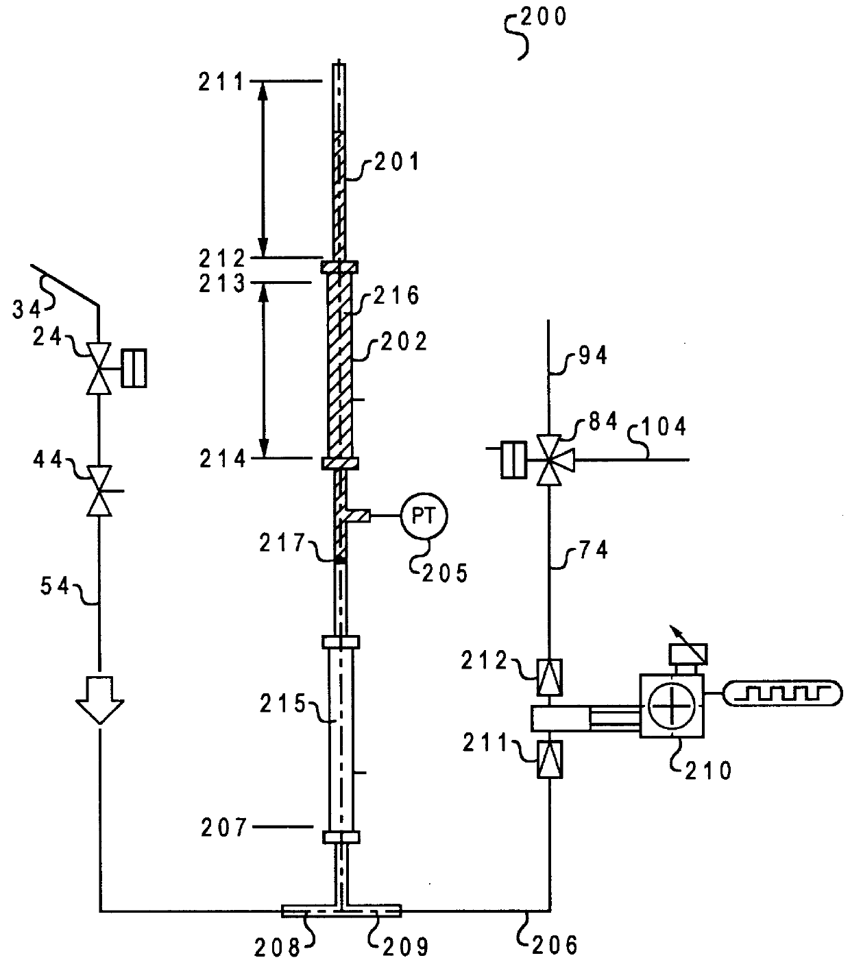 Continuous dispensing system for liquids