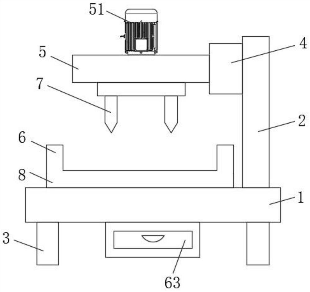 Double-end numerical control deep hole drilling machine