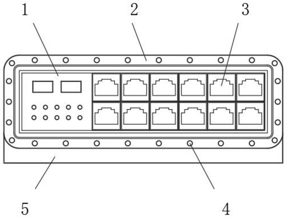 Cloud platform service multi-task information transmission device