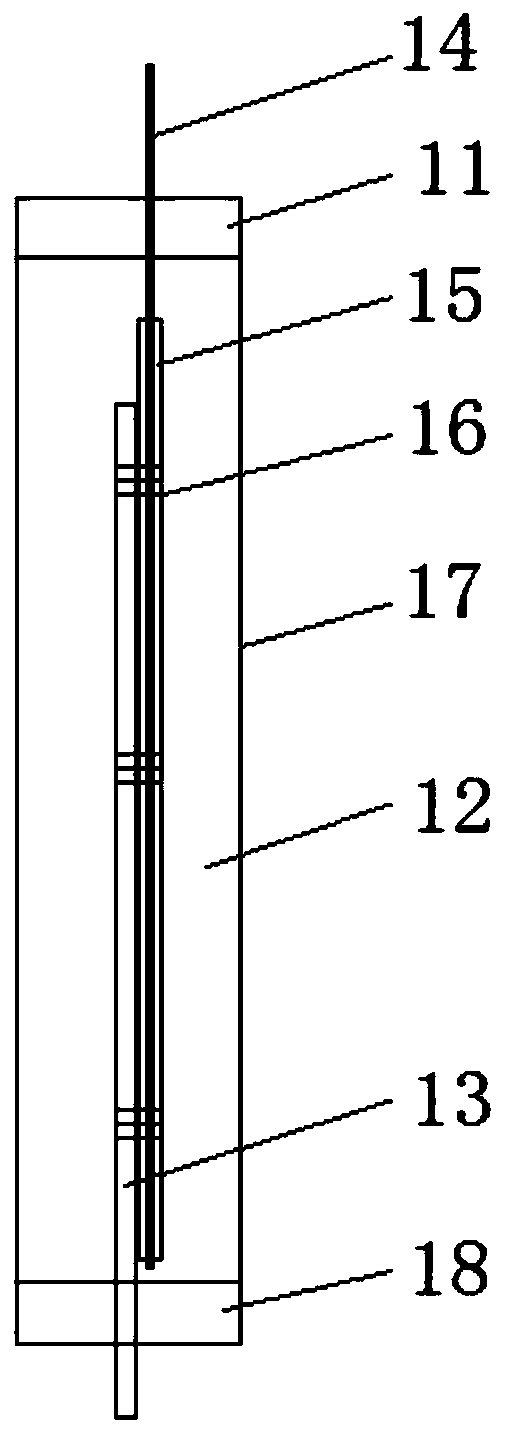 All-solid-state pH composite electrode device and preparation method therefor