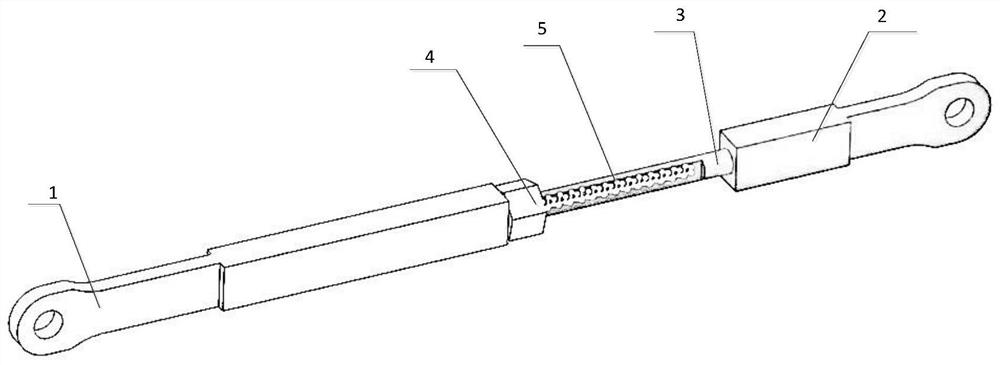 Debugging and distance measuring device for emergency lock system of aircraft canopy