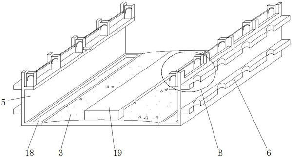 Water circulation equipment for raising dust control and working method thereof