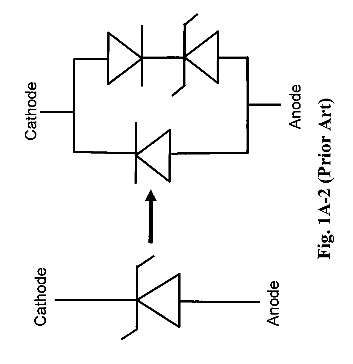 Optimized configurations to integrate steering diodes in low capacitance transient voltage suppressor (TVS)