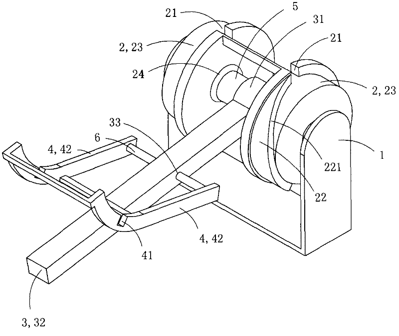 Stretch forming machine for direct-current armature lap winding