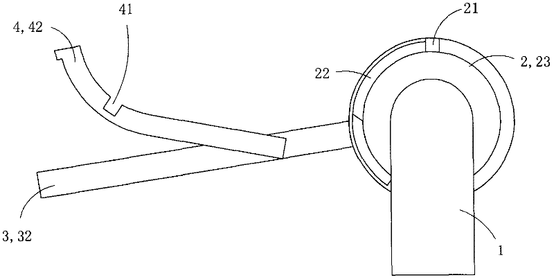 Stretch forming machine for direct-current armature lap winding