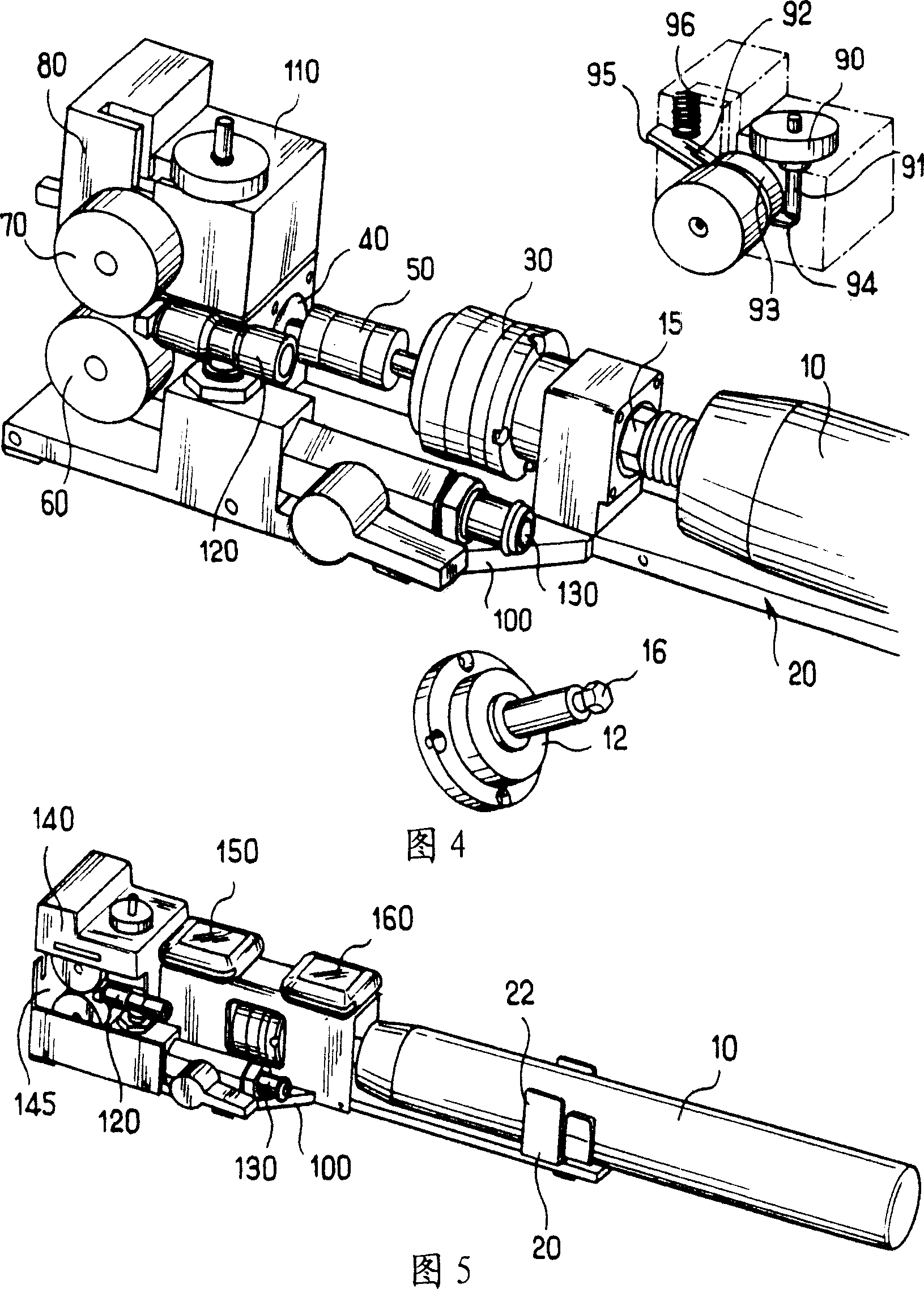 Small-sized micro-cable-laying device