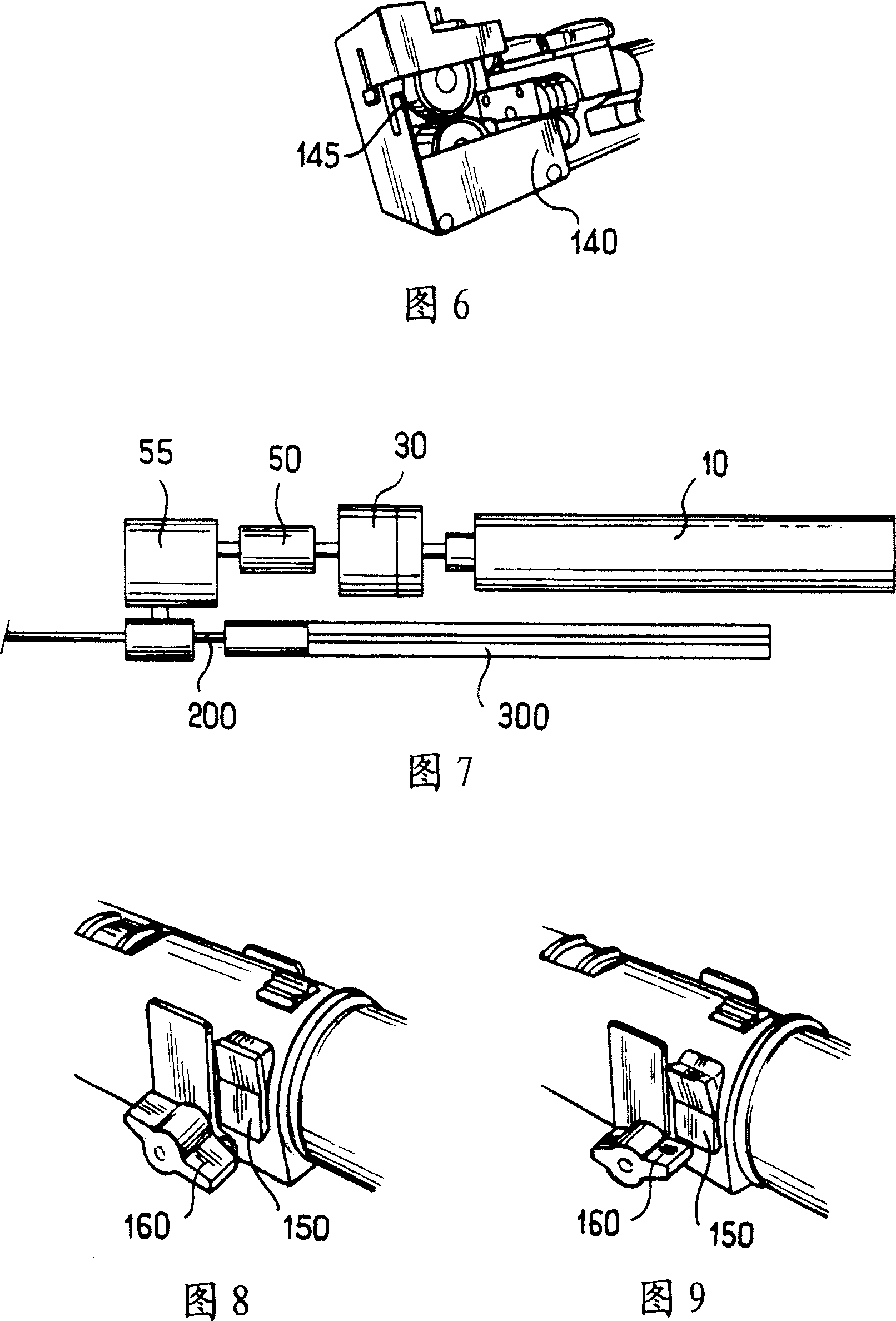 Small-sized micro-cable-laying device