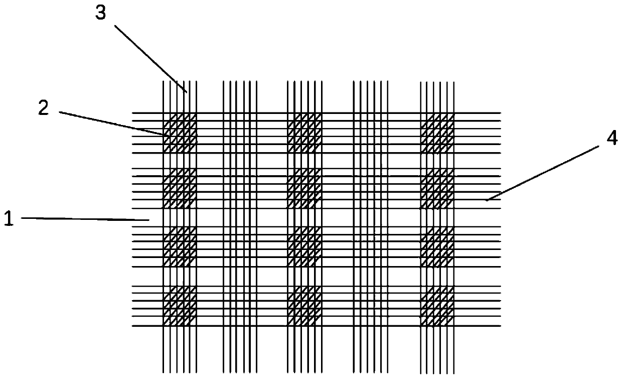 Multifunctional yarn fabric containing mint fibers and preparing method of yarn fabric