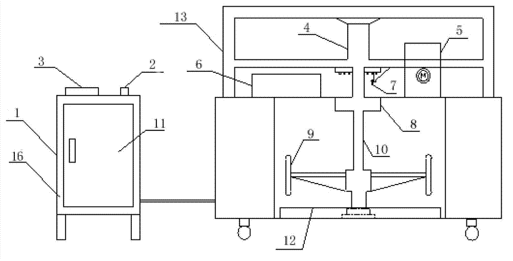 Device and method for testing surface abrasion of pavement material