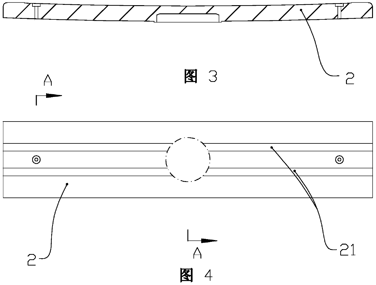 A bird repellent structure and its special mounting rod