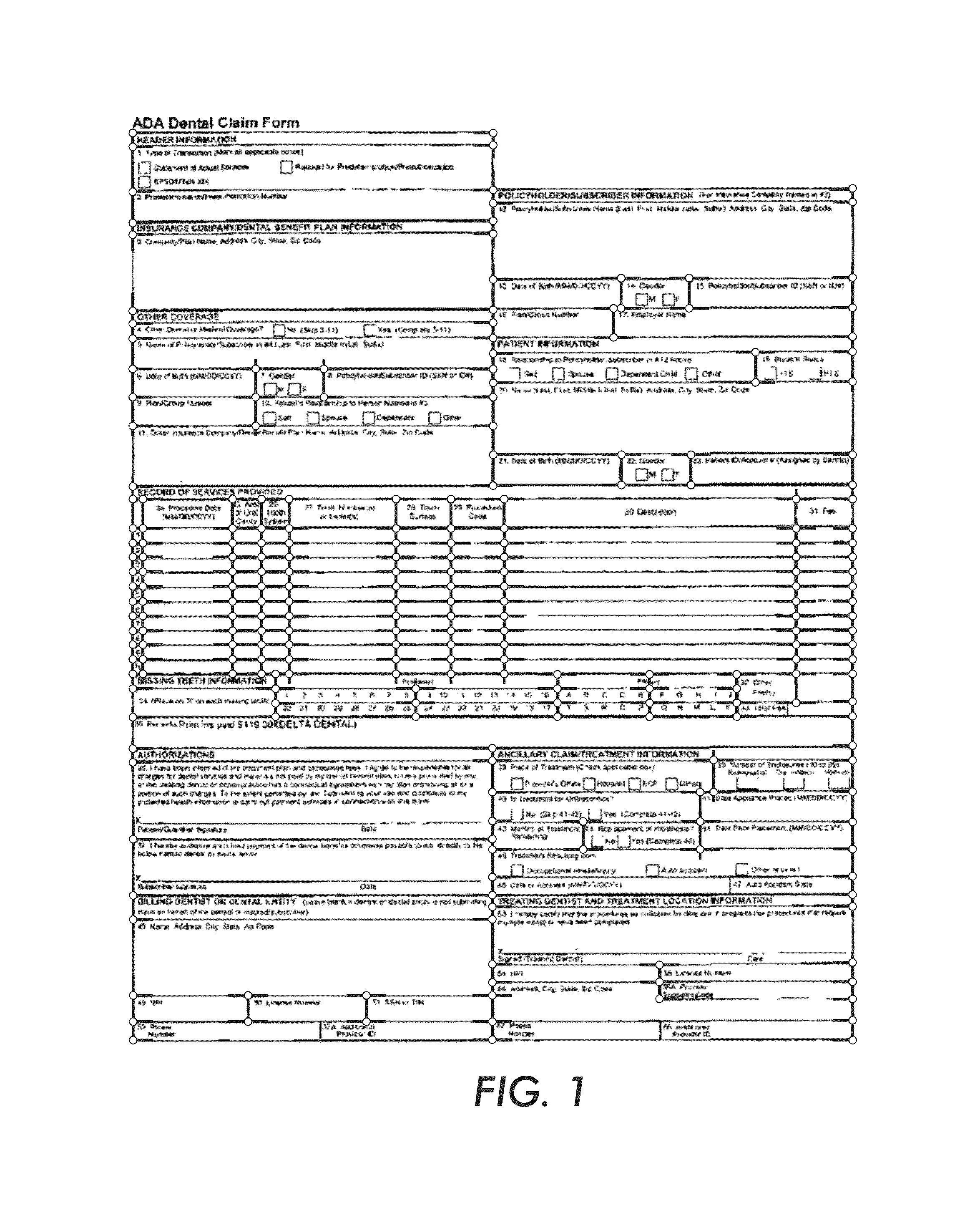 System and method for forms classification by line-art alignment