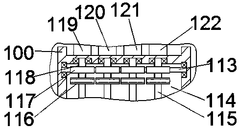 Automatic door closing device based on high-precision automation