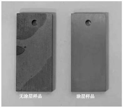 Steel surface coating and preparation method thereof