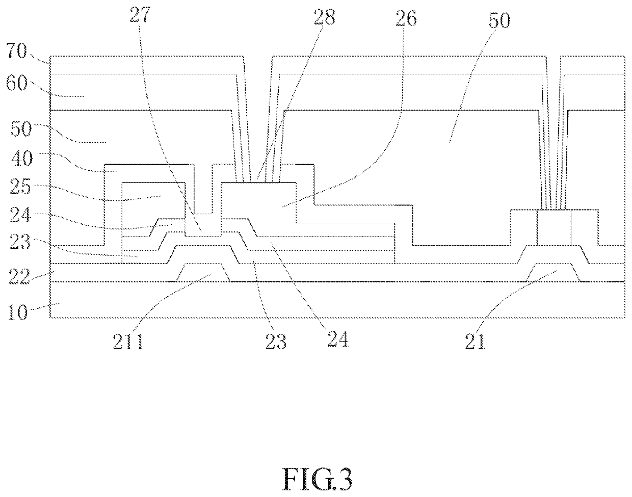 Display device with automatic brightness adjustment