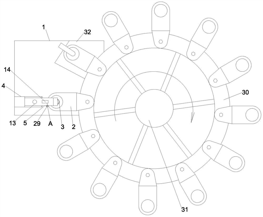 LED bulb surface detection device and method