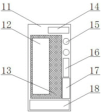 Computer host shell with good heat dissipation performance