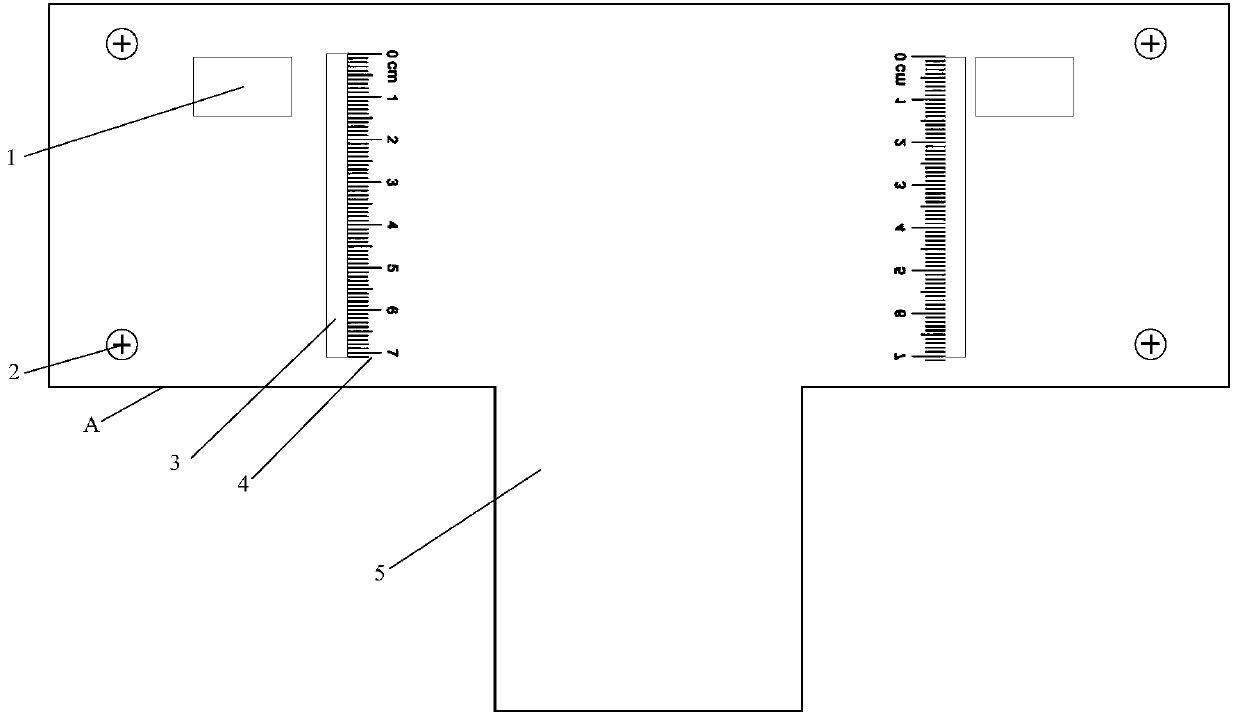 Simple abnormally-shaped test piece clamp and clamping method