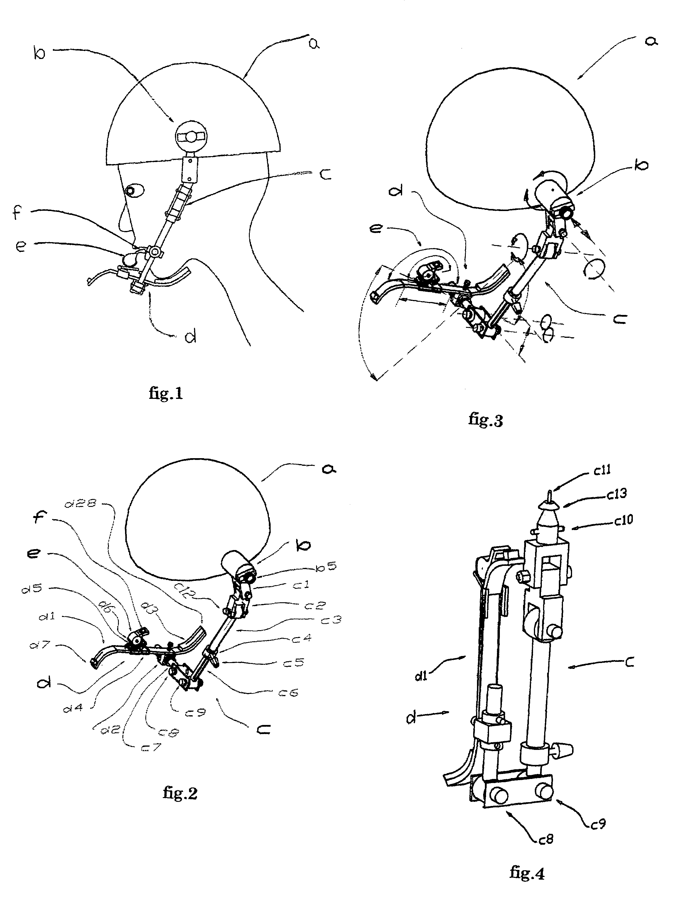 Apparatus for putting a loading object in mouth by motion of jaw