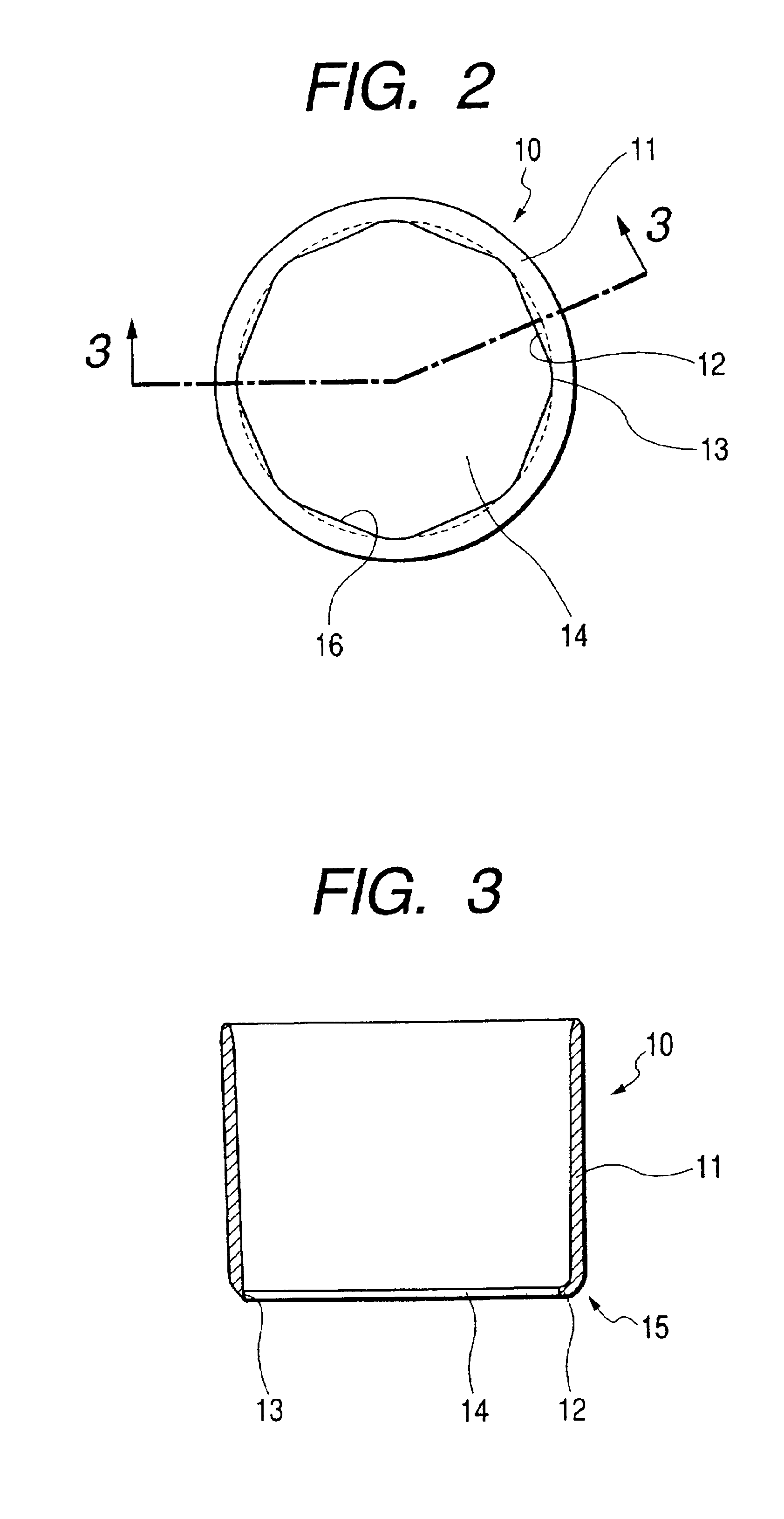 Method for fabrication of optical element having metal ring