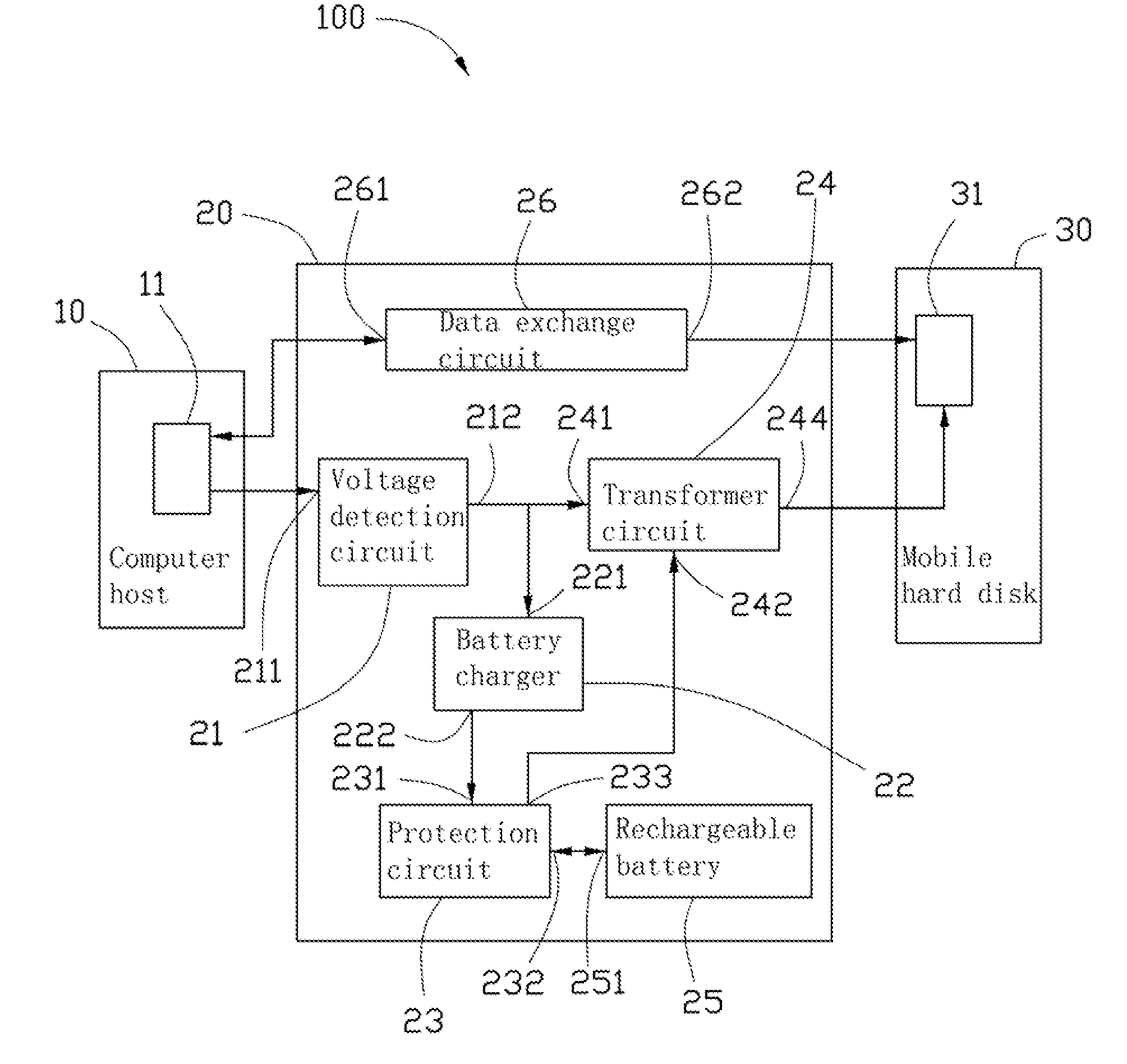 Power booster and electronic system using same