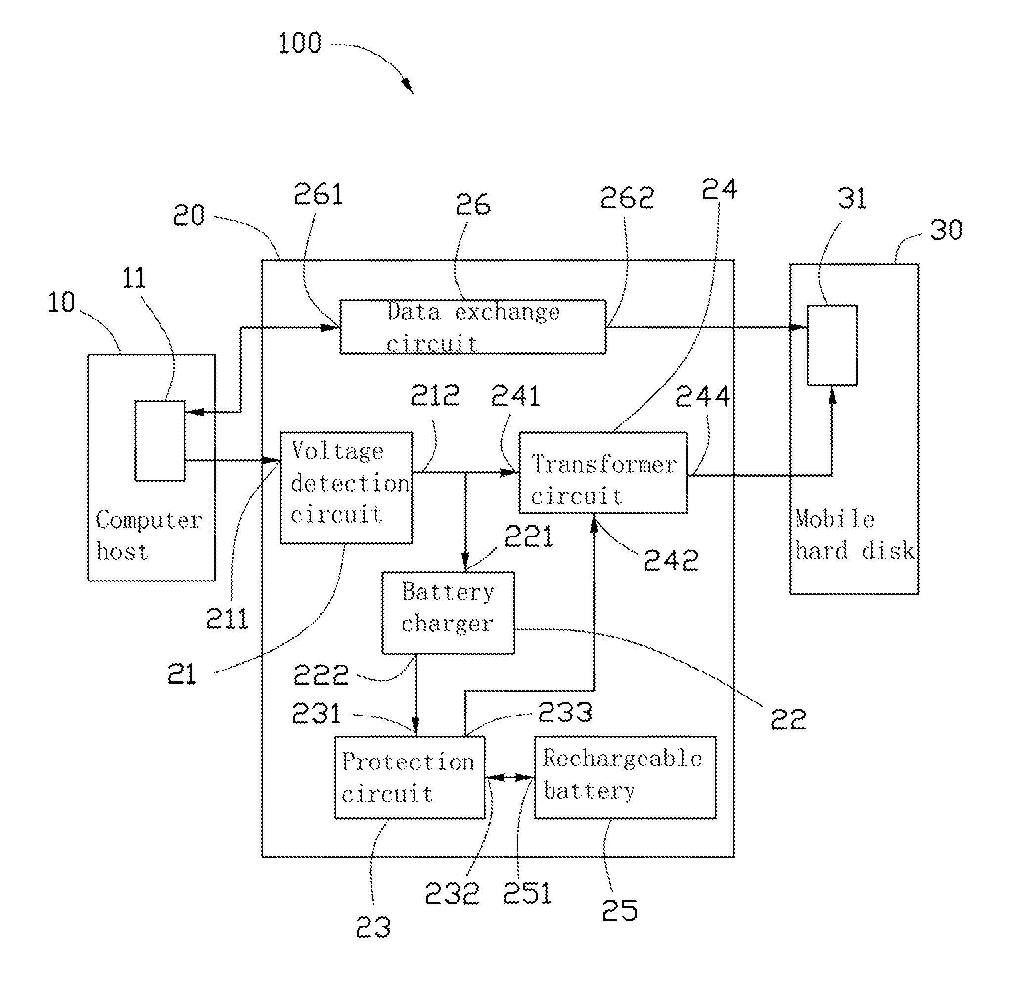 Power booster and electronic system using same