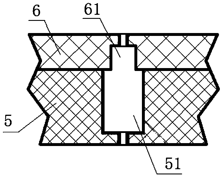 Metallurgical bonding glass-encapsulated diode structure and production method