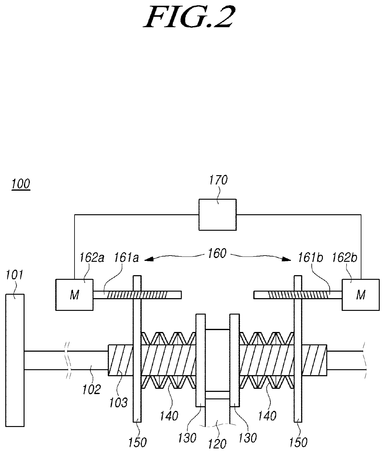 Steer-by-wire steering device