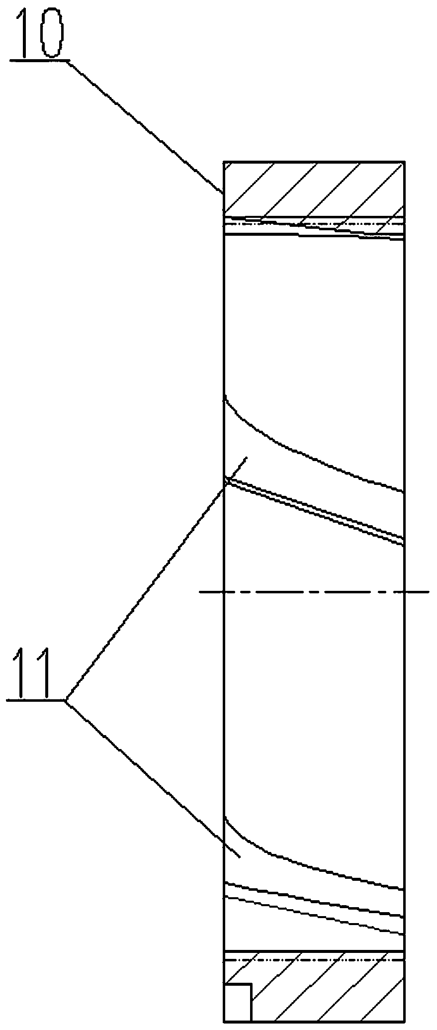 Three-cutting crushing pump