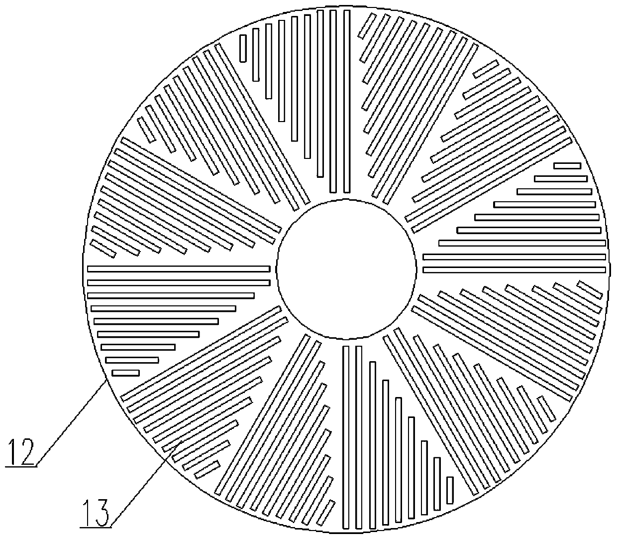 Three-cutting crushing pump