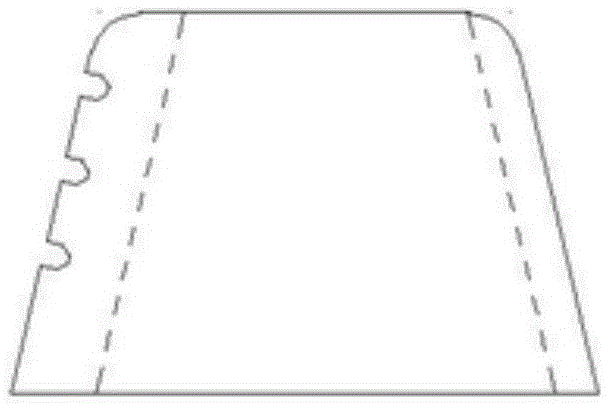 Urban rail wheel guard rail device and its installation method