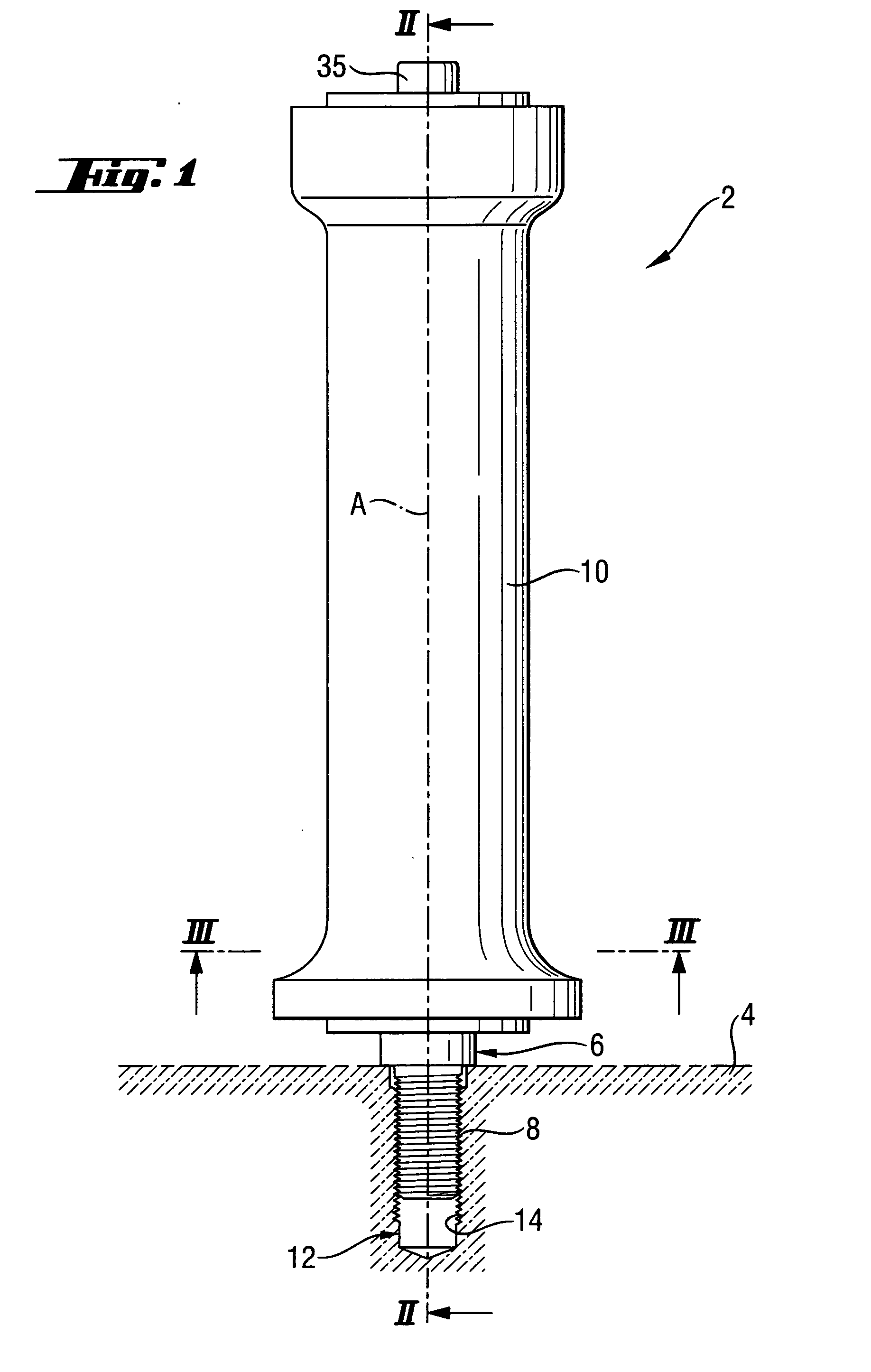 Handle with vibration-reducing device