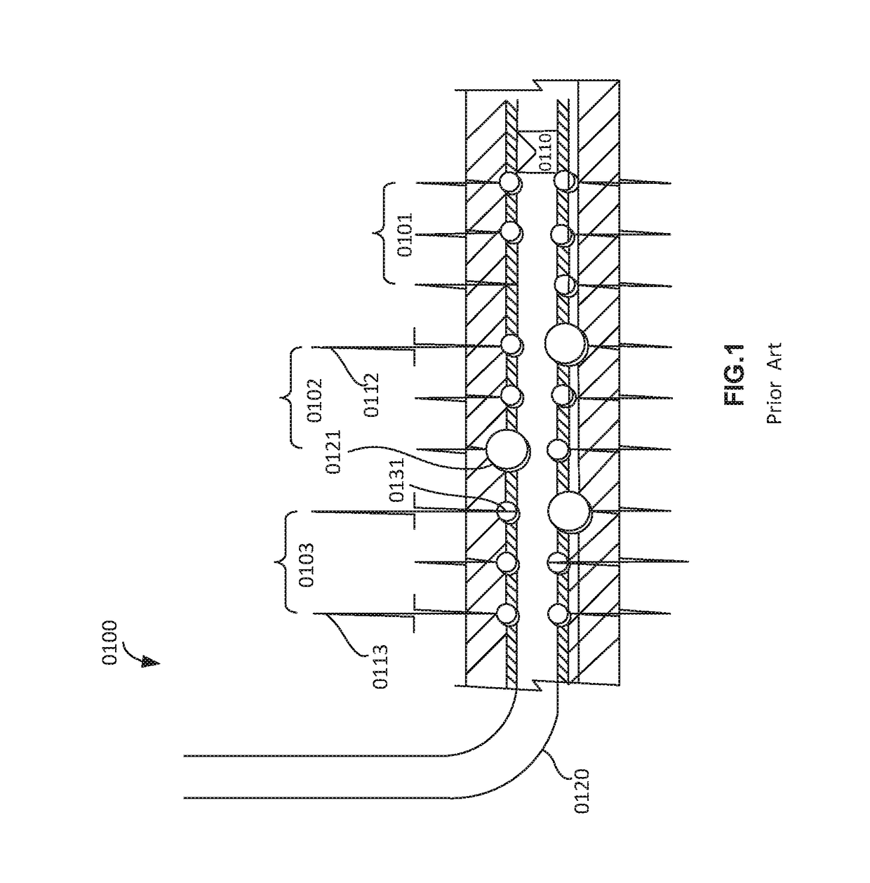 Constant entrance hole perforating gun system and method