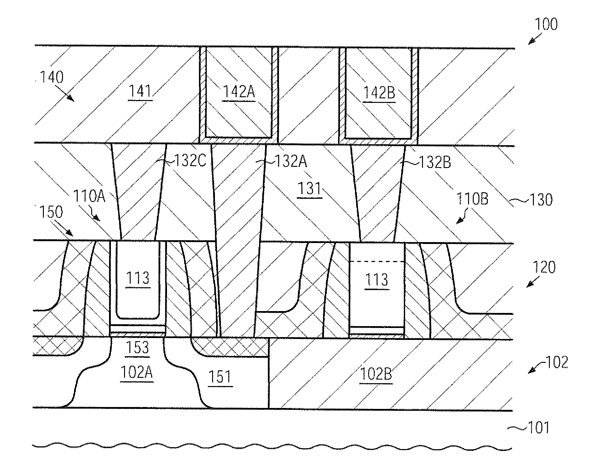 Semiconductor fuses in a semiconductor device comprising metal gates
