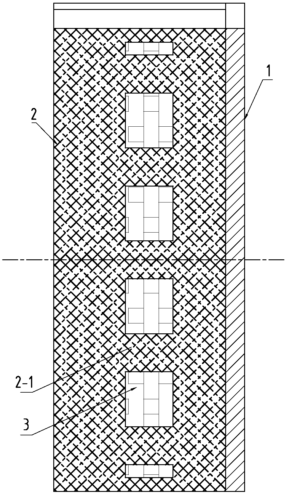 Friction block for pneumatic clutch and manufacturing method thereof