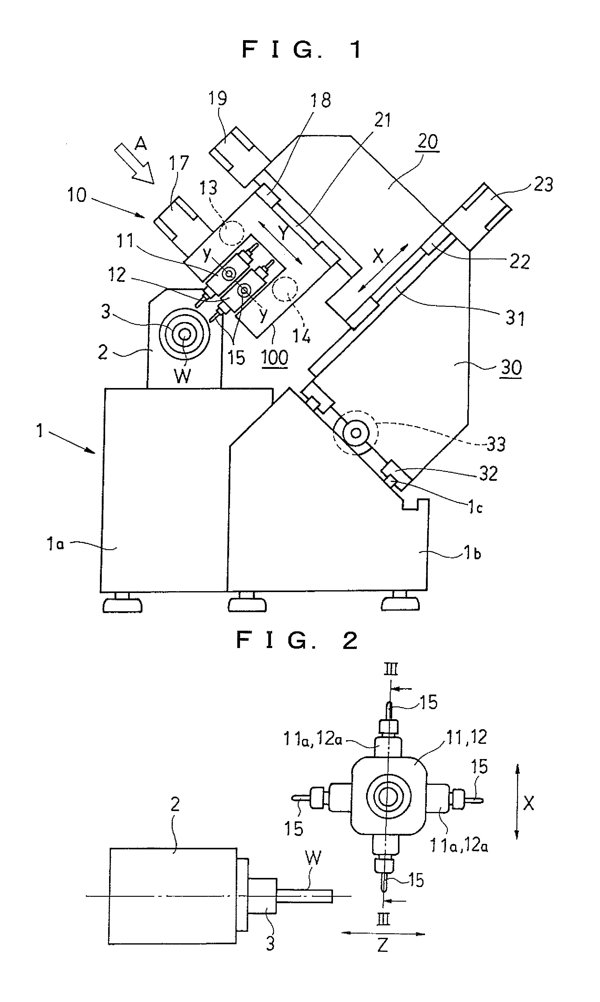 Combined processing lathe and its tool post